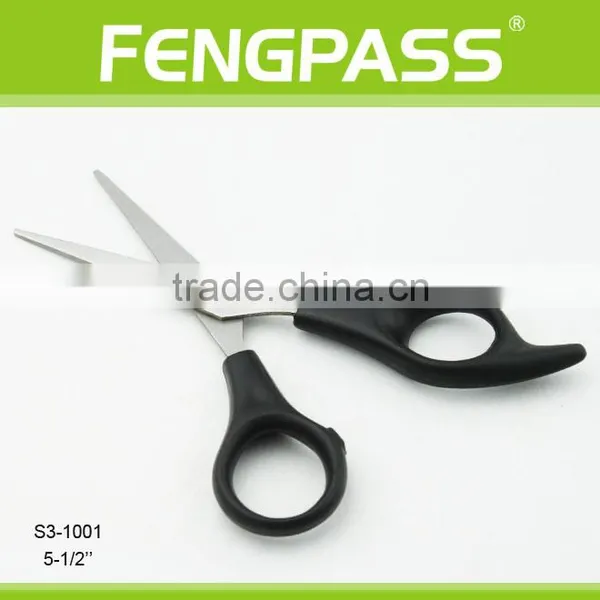 S3-1001 5-1/2" Inch 2CR13 Stainless Steel With ABS Handle Easy for Cutting Hair Hairdressing Scissors photo-2