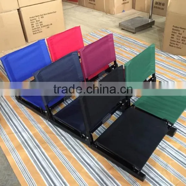 Colorful Steel Frame Promotion Stadium Chair for Theater,sports photo-2
