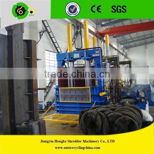Semi-automatic Hydraulic Waste Tire Baler photo-2