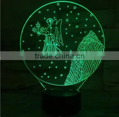 Best Gift 7 Colors Changed Constellation Horoscope Shape 3D Lamp Night Light photo-4