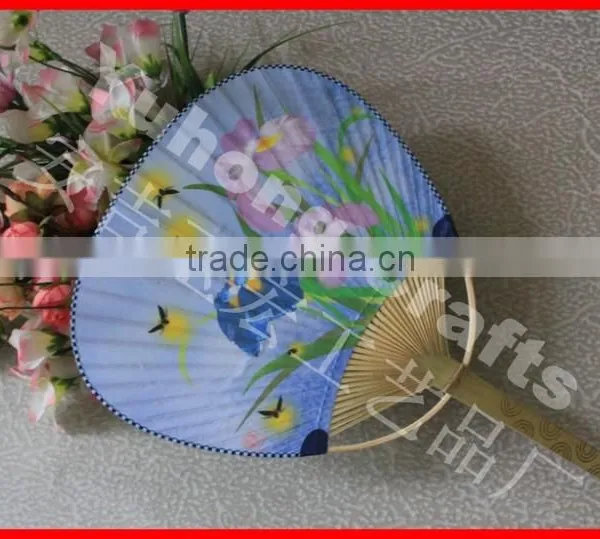 2014 Hot Custom Logo Promotion Branded Paper Fan photo-5