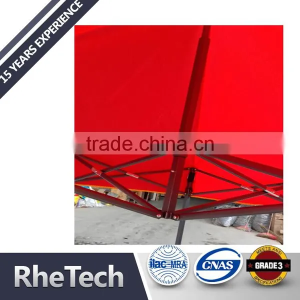 Customized Stainless Steel Adjustable Height Fold Trade Show Pvc Tent photo-2