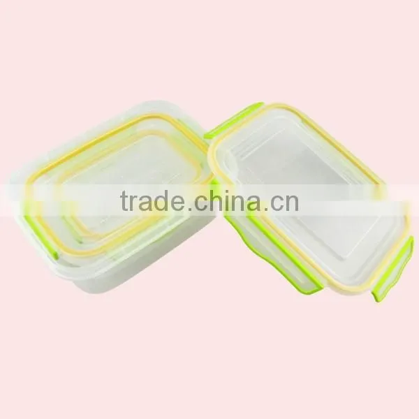 Plastic Food Storage Box Preservation Box With Lock photo-3