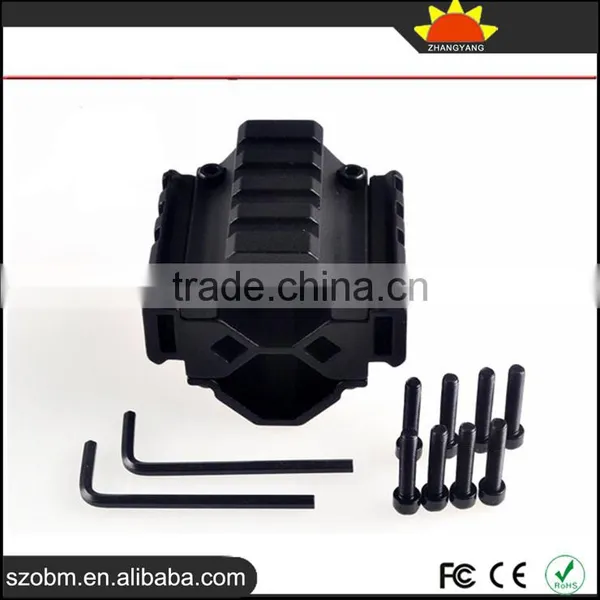 Good Quality Y0041 Tactical Flashlight Mount Weaver Rail Adaptor photo-2