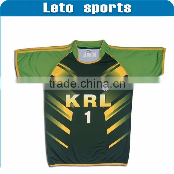 Unusual Rugby Shirt, Sublimated Rugby Jersey