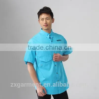 2017 Mens Shirt Cotton Custom Fishing Shirts Custom-made photo-2