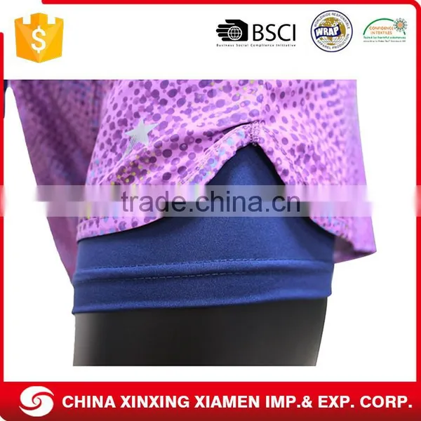 China Top Ten Selling Products Womens Custom Spandex Running Sports Shorts photo-4