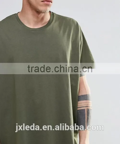 Cheap China Bulk Wholesale Men Blank Extreme Oversized T-shirt photo-3