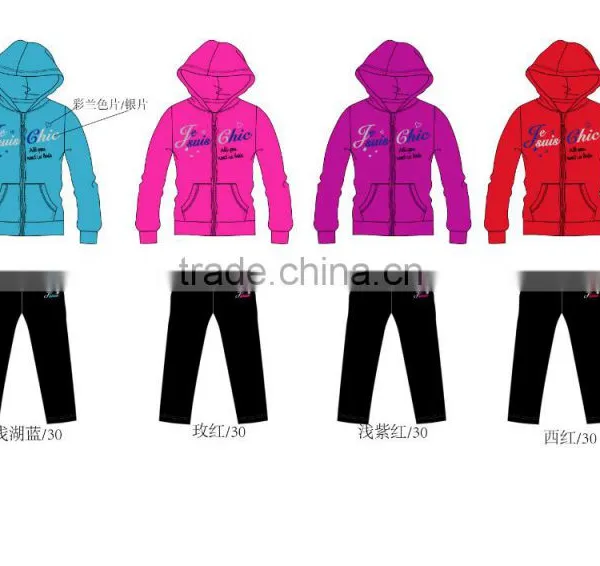 2015 Girl Winter Lot Wholesale Cotton New Clothes Set Stock Kid Garment photo-2