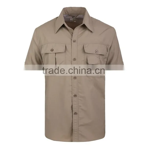Juqian 2016 OEM Wholesale Colors High Quality Mens Classic Soft Textile Nylon Breathable Work Shirt Wholesale photo-5