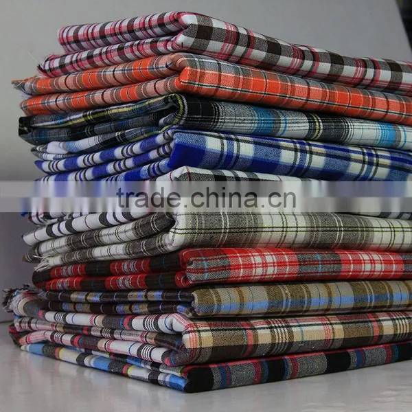 Long Sleeve Custom Quaity Plaids Flannel Clothes Cotton Yarn Dyed Shirt Grey Fabric photo-6