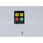 Push Button Tactile Membrane Switch , Customizable Keypad With Poly Dome