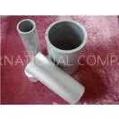 40mm White / Blue Precision Aluminum Tube Alloy 6201 , 6011 , 6351 With Anti Corrosion