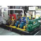 8 Bar Flammable Flare Gas Rotary Screw Compressor Of Water Cooling