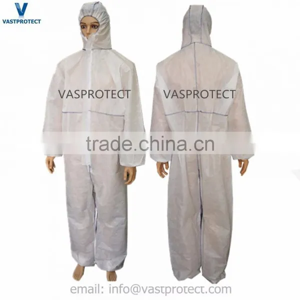Free Sample Good Quality Disposable SMS Coveralls photo-4