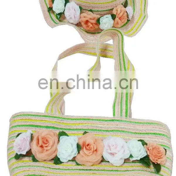 Summer Kids Flower Hat and Bag Set photo-2
