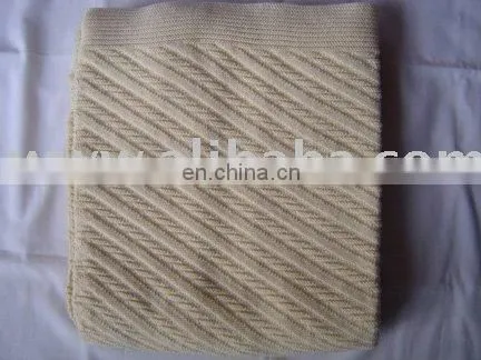 Cotton Knitted Throw / Blanket