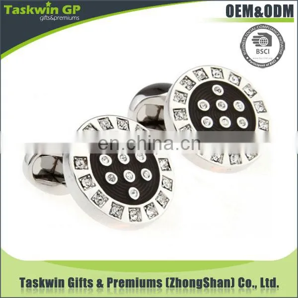 Heart Shape Metal Cufflink Custom Men Cufflink for Wedding Occasion photo-3