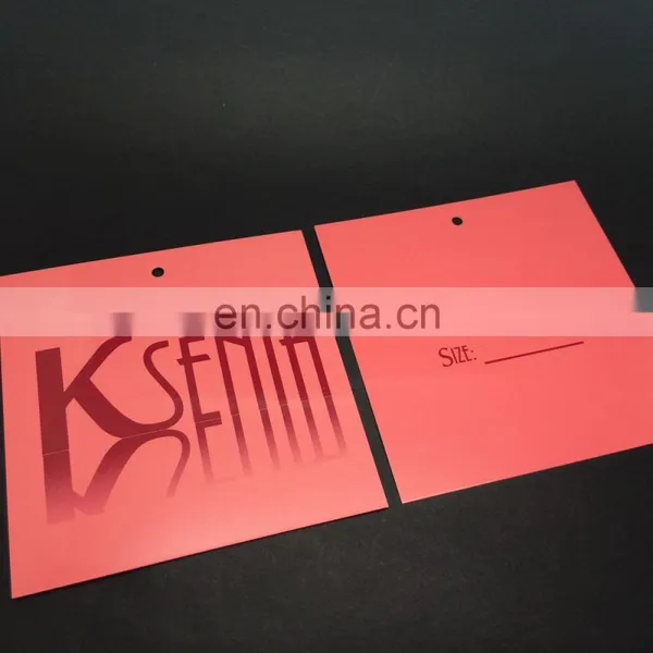 Cardstock Swing Tag, Garment Hang Tags photo-5