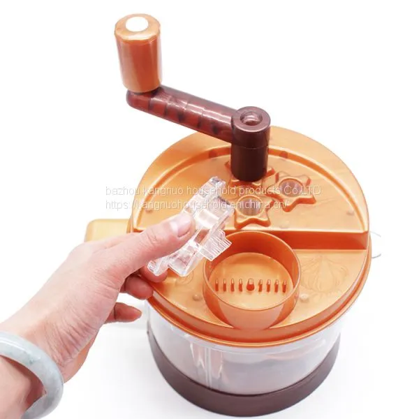 New Multi-function Manual Food Processor Plastic Swift Magic Chopper photo-3