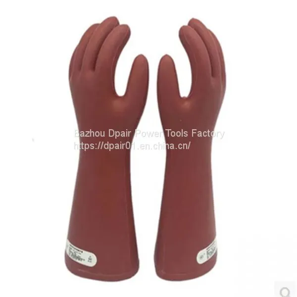 Insulating Gloves 25KV -20kv Power Low Price photo-4