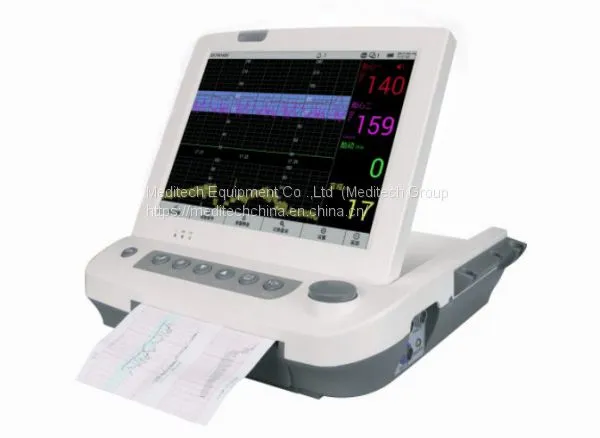 Meditech Fetal Large Screen Monitor With Ultrasound Transducer With High Sensitivity