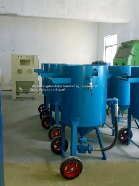 Travelling Sandblasting Machine，Dry Spray and Wet Spray Conversion photo-3