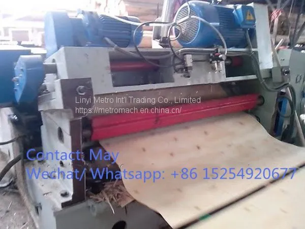 Heavy Model Wood Veneer 4ft Spindleless Rotary Peeling Machine photo-3