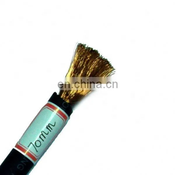 Flexible Copper EPR Insulation 16mm 25mm 35mm 50mm 70mm Welding Cable Orange Color photo-2
