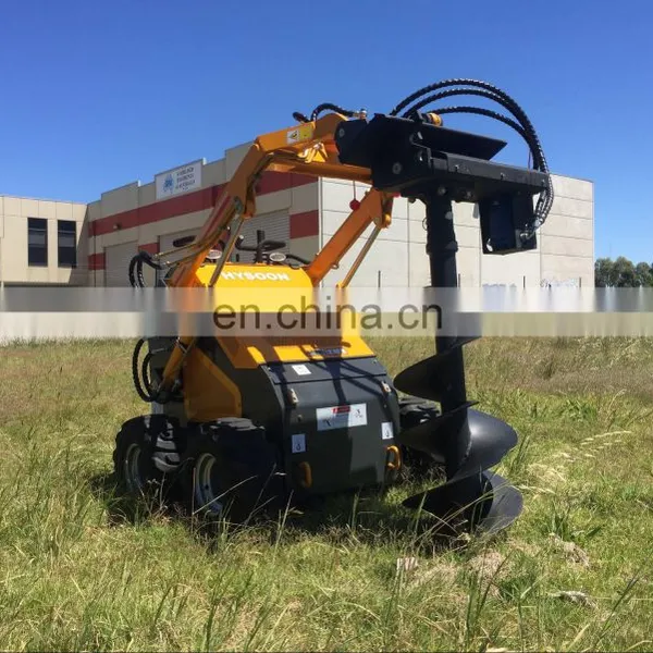 Hysoon Utility Skid Steer Loader Mini Digger for Garden photo-5