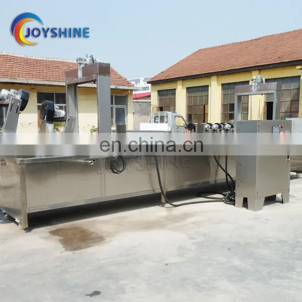Puffed Food Continuous Belt Type Snack Frying Machine photo-5