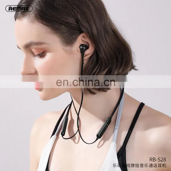 Remax RB-S28 Wireless Stereo Sports Earphone Neckband Bluetooth Headphones photo-3