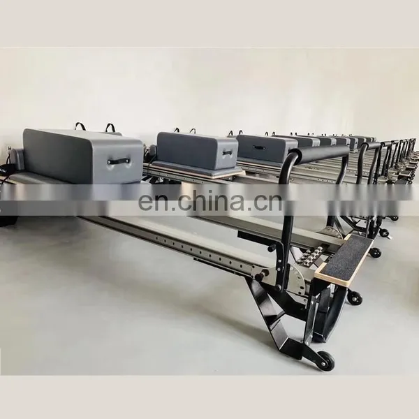 Fitness Class Studio Aluminum Reformer Price Aluminium Elina Allegro 2 Balanced Body Equipment Machine 1 Pilates Reformer Bed photo-2