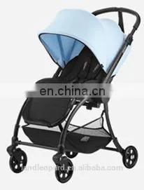 2020 Light WeightLuxury Baby Stroller Car Seat Folding Travel System Infant Prams 3 In 1 Doll Toy Pushchair Jogger photo-3