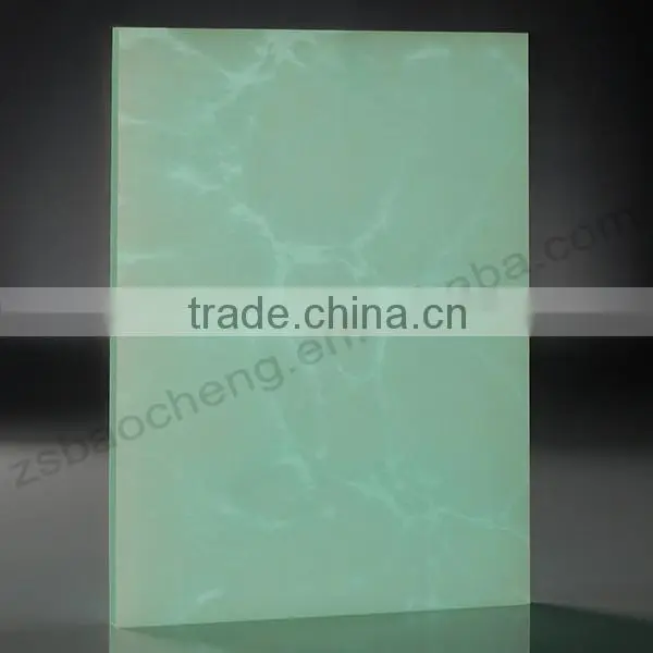Durable Long-lasting Decorative Backlit Wall Resin Panels photo-3