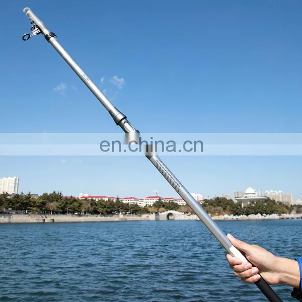 New Design Handmade 3.6-4.5m Fishing Telescopic Rod Carbon Fiber Long Distance Throwing Fishing Rod Reservoir Solid Fishing Rod photo-5
