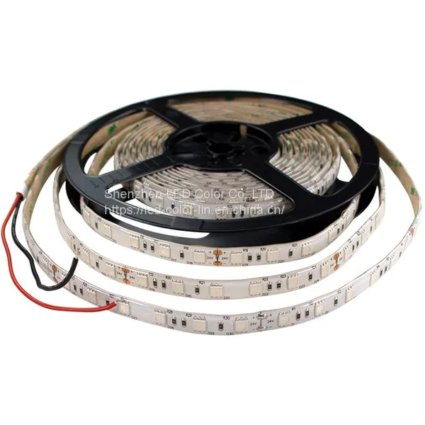 SMD 5050 Colorful Decoration White Body Led Strip Light for Room photo-2