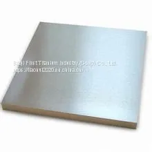 GR5 Titanium Forgings ASTM B381 Titanium Alloy Block photo-5