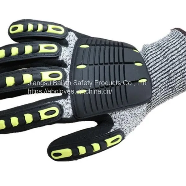 Oil and Gas Work Safety TPR Protective Glove TPR Impact Glove Oil and Gas Work Safety TPR Protective Glove TPR Impact Glove Oil and Gas Work Safety TPR Protective Glove TPR Impact Glove Oil and Gas Work Safety TPR Protective Glove TPR Impact Glove Oil and photo-3