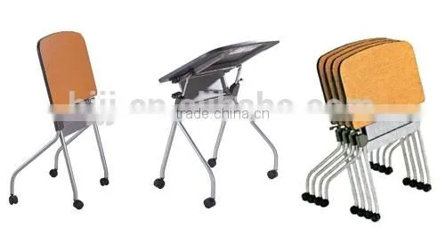 Middle School Folding Student Desk and Chair HD03A-L photo-3
