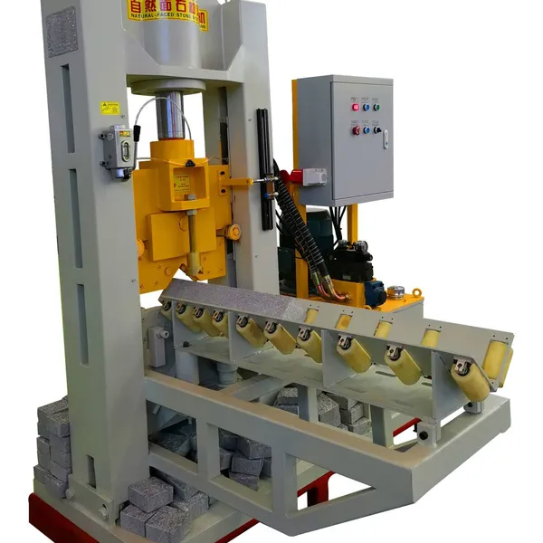 High Quality Marble and Granite Stone Splitting Machine Four-Blade Hoofed Stone Splitter photo-4