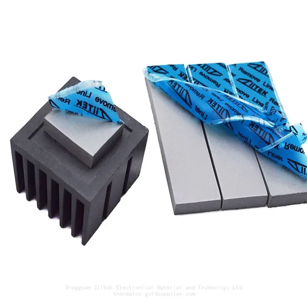 Manufacrure High Durability 1.8W/M-K Thermal Conductive Silicone Pad For Electronic Devices photo-2