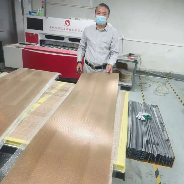 1 Layer of Copper Surface Drilled Dense Hole Circuit Board PCB,CERN Dense Large Hole Large Scale PCB photo-2