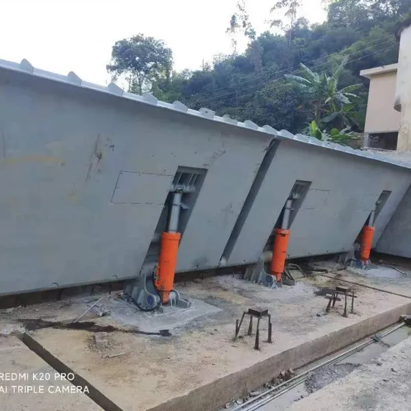 Hydraulic Elevator Sluice Dam With Precision Level Control for Water Management photo-2