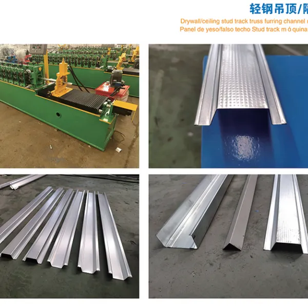 False Ceiling Stud and Truck Building Material Cold Roll Forming Machine