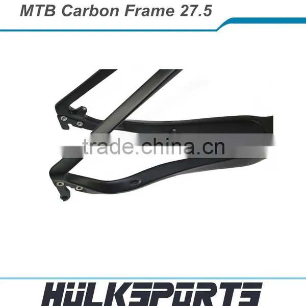 High Quality Mtb Carbon Frame 27.5 3K/UD 16" Mountain Bike Carbon Fiber Bicycle Frames 650b Mtb Bike photo-3