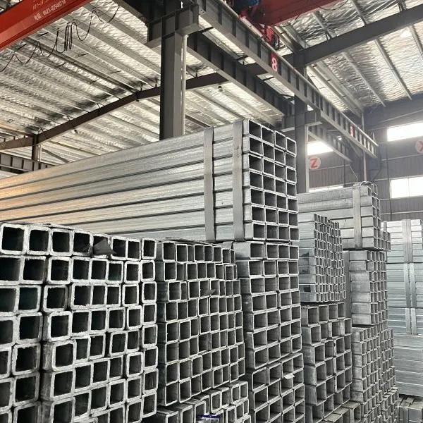 Q235B Galvanized Square Pipe Hollow Steel Pipe for Construction photo-3