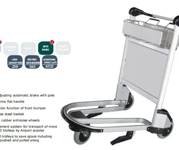Warehouse Airport Trolley With Prep Station Boosting Picking Productivity photo-3