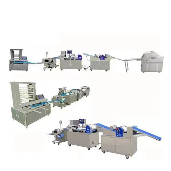 Double-layer and Two-color Steamed Bun Production Line, Fully Automatic Steamed Bun Assembly Line, Product Weight Adjustable From 10 to 200 Grams