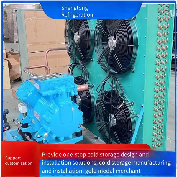 Choose Refcomp Compressors for Cold Storage Air-cooled Units. Customized by Cold Storage Refrigeration Equipment and Freezing Unit Factory photo-2